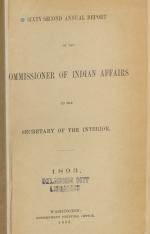 Excerpt from Annual Report of the Commissioner of Indian Affairs, 1893