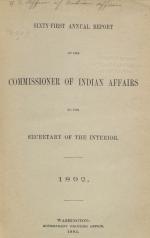 Excerpt from Annual Report of the Commissioner of Indian Affairs, 1892