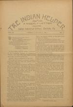 The Indian Helper (Vol. 11, No. 17)