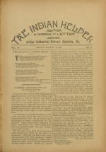 The Indian Helper (Vol. 12, No. 24)