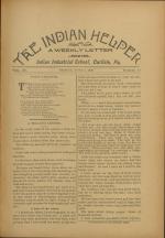 The Indian Helper (Vol. 12, No. 34)