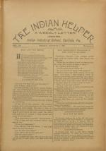 The Indian Helper (Vol. 12, No. 52)