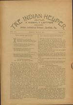 The Indian Helper (Vol. 15, No. 36)