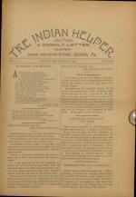 The Indian Helper (Vol. 15, No. 6)