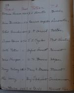 Page 10, Registers of Outings - Girls (1909-1915)