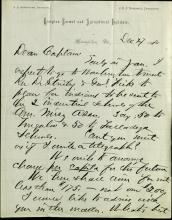 Armstrong Requests Pratt's Involvement in Per Capita Lobbying, 1880