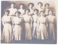 Cass Lake School Girls, c.1910
