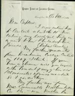 Armstrong Plans a Visit to Carlisle and Dickinson College with Pratt, 1880