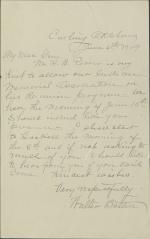 Battice Plans Indian Memorial Association Meeting with Pratt Battice Plans Indian Memorial Association Meeting with Pratt, 1909