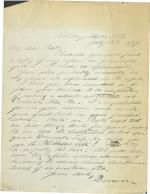 Brown Sends Report and Congratulations to Pratt Brown Sends Report and Congratulations to Pratt, 1879