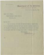 Browning Acknowledges Receipt of Carlisle School Pamphlets Browning Acknowledges Receipt of Carlisle School Pamphlets, 1895