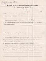 James Mishler (Jim Namekagon) Student File