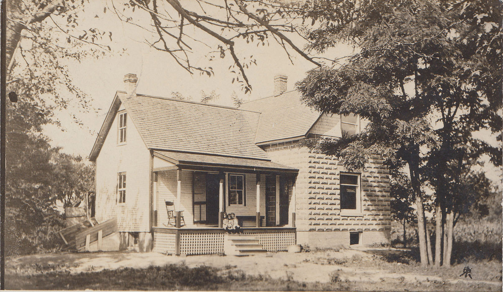 Esther Clark Thomas' House, 1911 | Carlisle Indian School Digital ...
