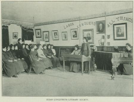 Susan Longstreth Literary Society's Room