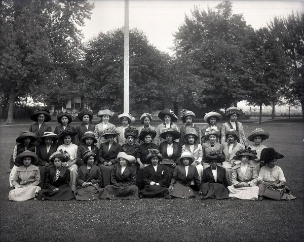 A Home Party of Female Students [version 2], 1911
