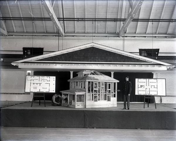 Student Presentation on Model Home [version 2], c. 1912