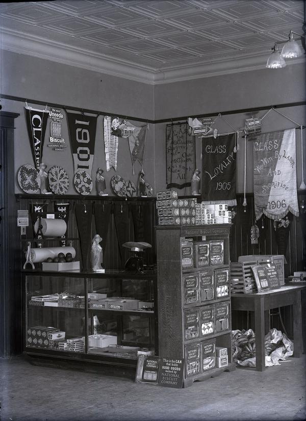 Corner Store in a School Building, c. 1907