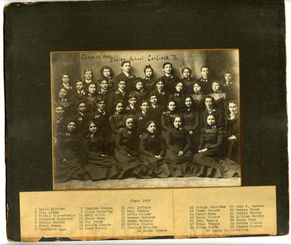 Graduating Class of 1900, 1900