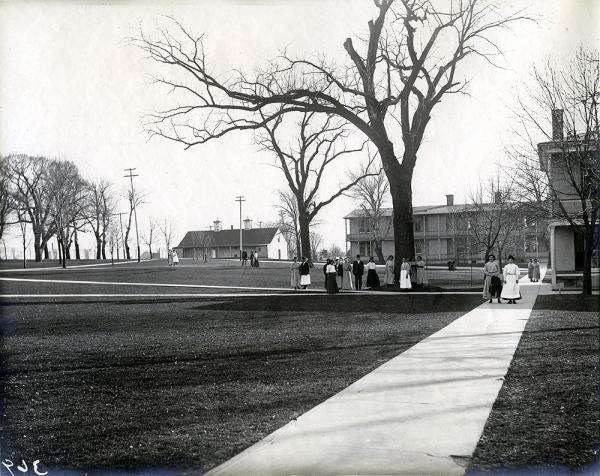 View of the Southern End of Campus, c. 1909