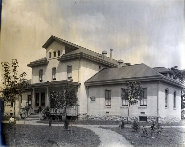 Hospital Building, c. 1909