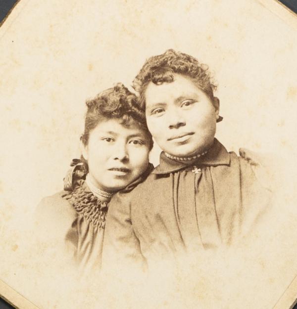 Stiya Koykuri and Barbara Showarumy, c. 1886