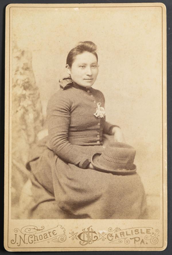 Lizzie Stands [version 2] c.1890