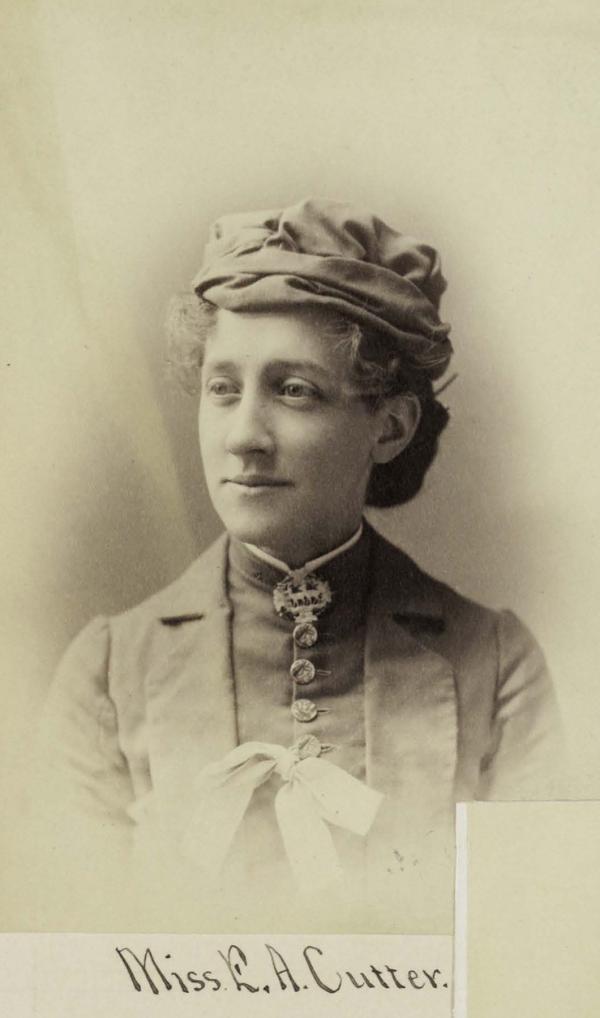 Miss Emma A. Cutter, c. 1885