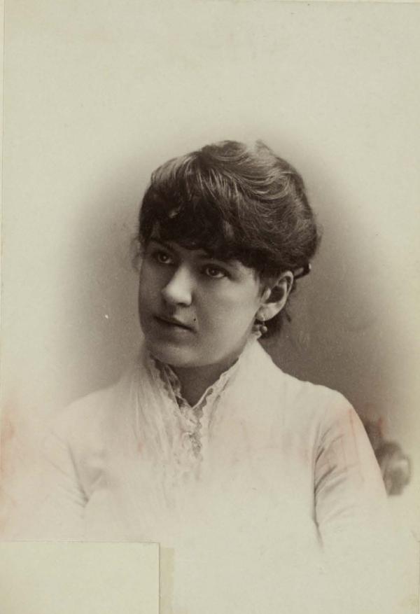 Miss Kate Irvine, c. 1888