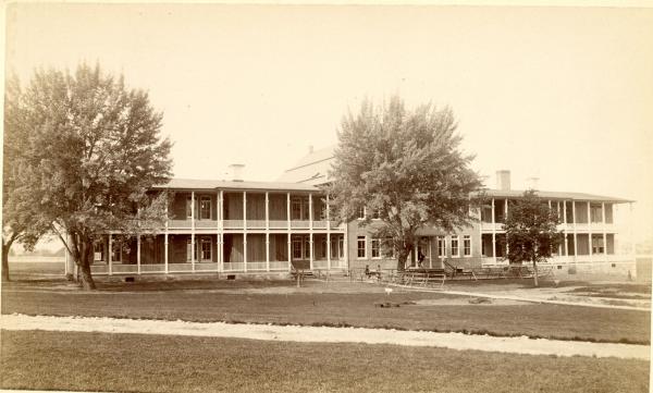 Second School Building view #1, 1888