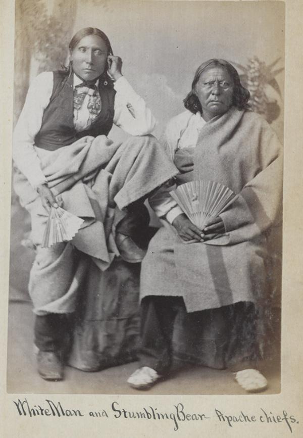 White Man and Stumbling Bear, c.1880