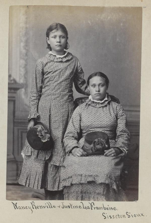 Nancy Renville and Justine La Framboise [version 2], c.1880