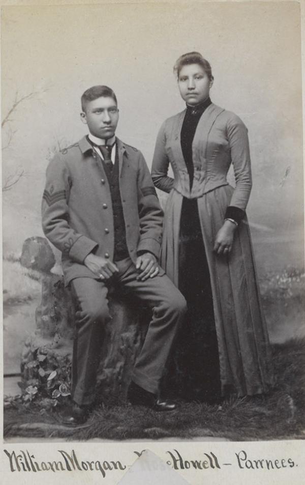 William Morgan and Rose Howell [version 2], c.1888
