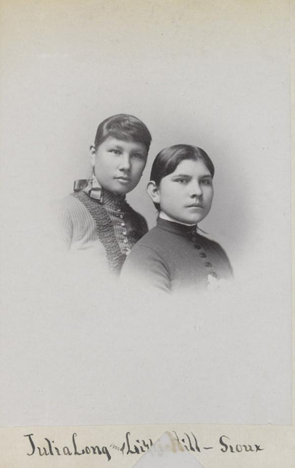 Julia Long and Lizzie Hill [version 2], c.1890