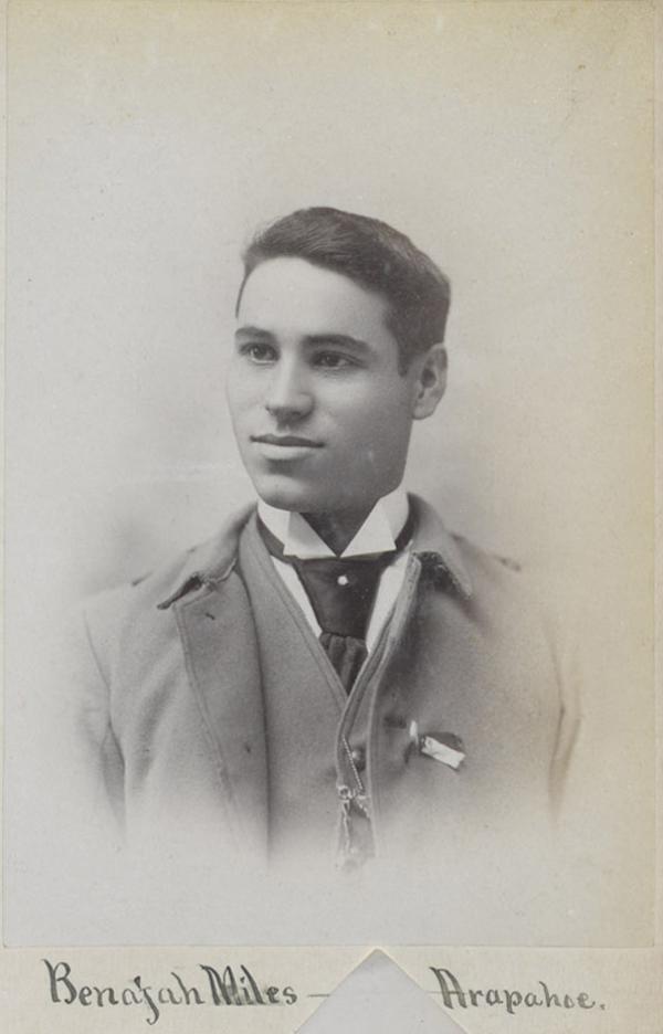 Benajah Miles, c.1888