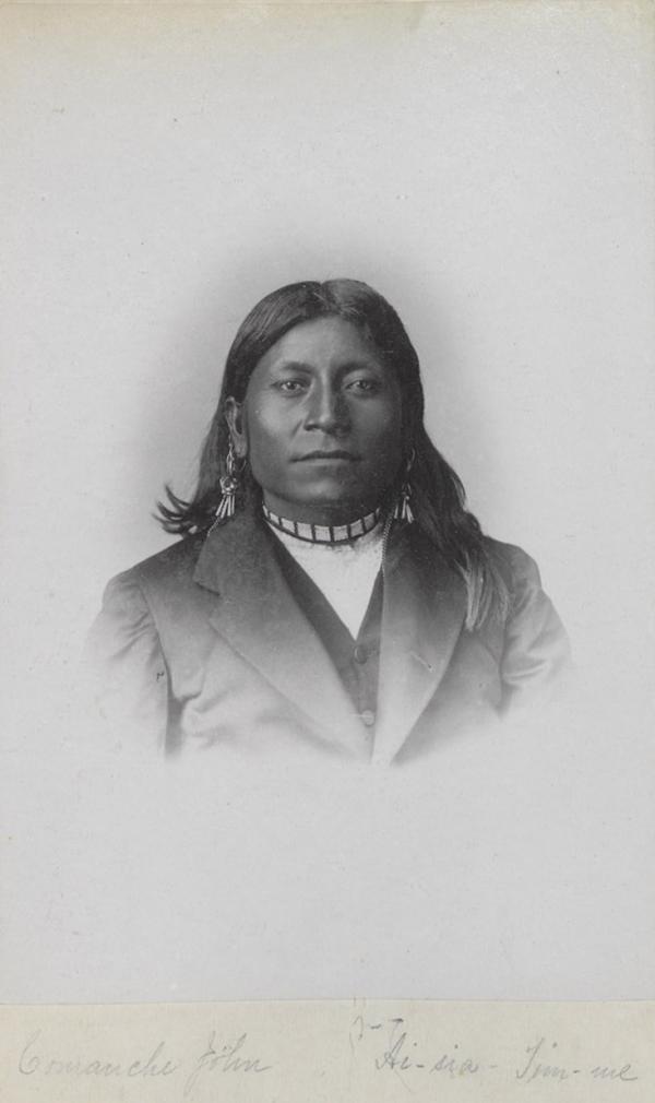 Ai-sia-tiw-me (Comanche John) [version 1], c.1885