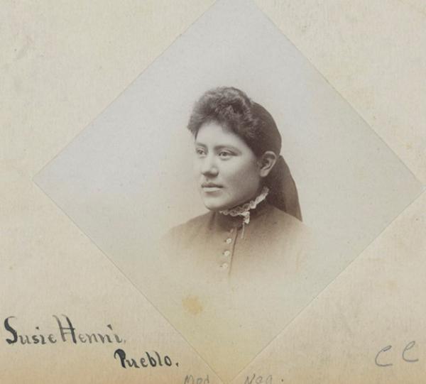 Susie Henni, c.1889