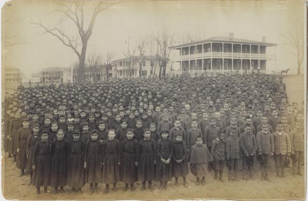 Carlisle Indian School student body, 1892