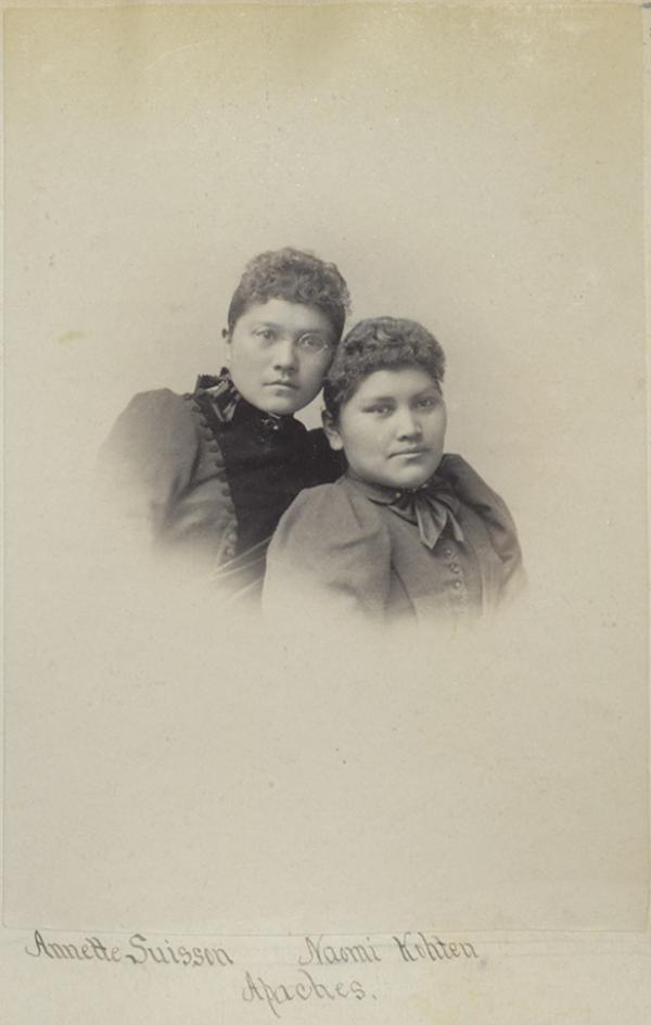 Annette Suisson and Naomi Merkel [version 2], c.1892