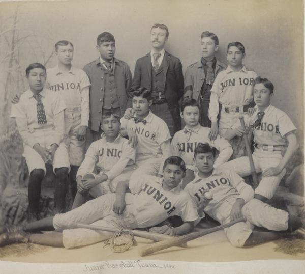 Juniors Baseball Team [version 2], 1892