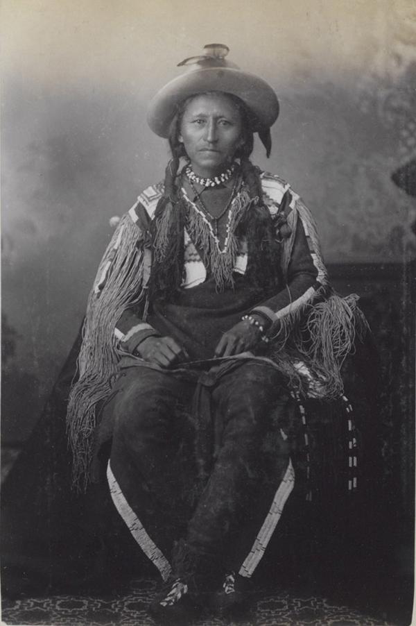 Juan Julian, a visiting chief [version 2], c.1884