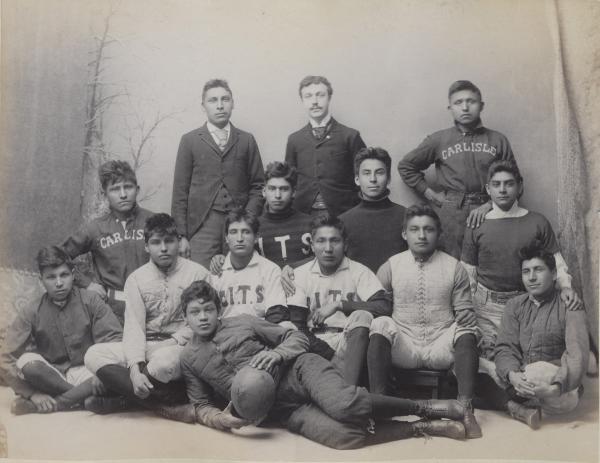 Early football team, c.1894