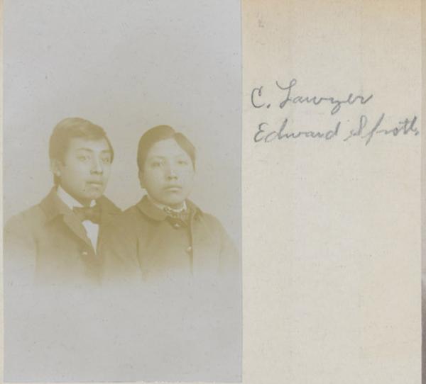 Corbett Lawyer and Edward Spott, c.1895