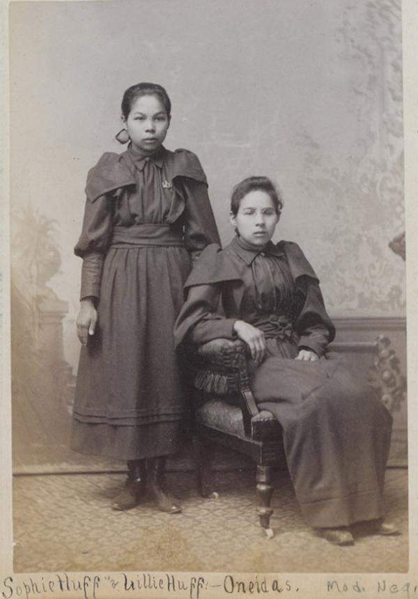 Sophia Huff and Lillie Huff, c.1892