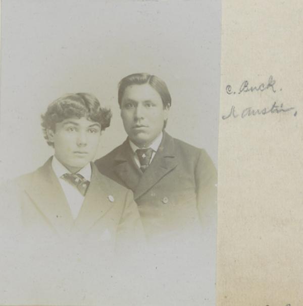 Charles Buck and Anthony Austin, c.1891
