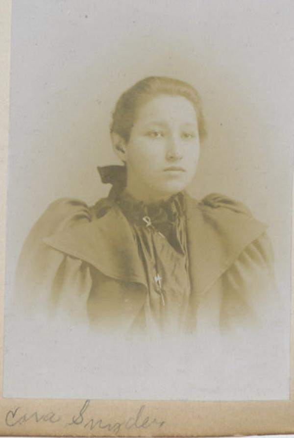 Cora Snyder, c.1894