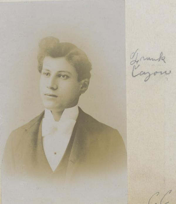 Frank Cayou, c.1898