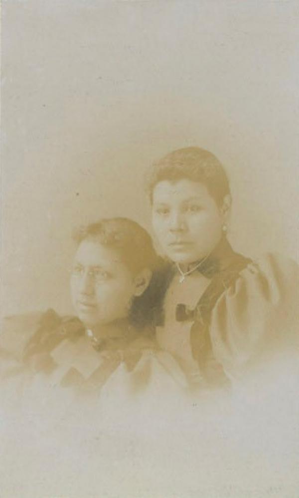 Henrietta Fremont and Julia Jonas, c.1892