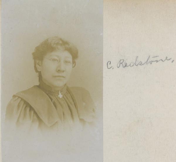 Christine Redstone, c.1897