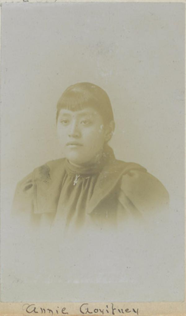 Anna Goyitney, c.1888