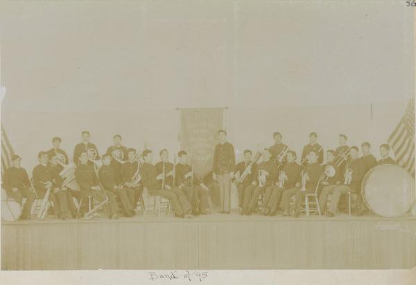 Indian School Band, 1895